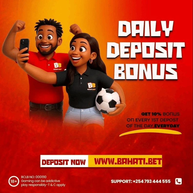 Bahati Bet platform banner